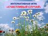 Интерактивная игра «Счастливый случай»