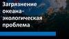Загрязнение мирового океана