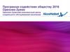 AkzoNobel. Программа содействия обществу. Орехово-Зуевский комплексный центр социального обслуживания населения