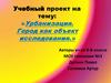 Урбанизация. Город как объект исследования