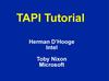 Tapi Tutorial