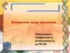 Внутренняя среда организма