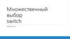 Множественный выбор Switch