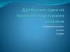 Дробление-один из приёмов структурного развития. Слушание музыки, 2 класс