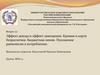 Эффект дохода и эффект замещения. Кривые и карта безразличия. Бюджетная линия. Положение равновесия в потреблении