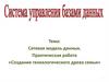 Сетевая модель данных. «Создание генеалогического древа семьи». Практическая работа