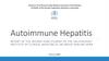 Autoimmune hepatitis