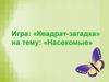 Игра: «Квадрат-загадка» на тему: «Насекомые»