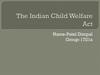 The Indian child welfare act