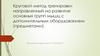 Круговой метод тренировки направленный на развитие основных групп мышц с дополнительным оборудованием