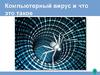 Компьютерный вирус и что это такое
