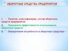 Оборотные средства предприятия