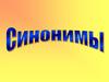 Синонимы. Сказка про Винни-Пуха