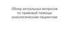 Правовая помощь онкологическим пациентам