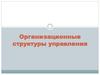 Организационные структуры управления