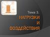 Нагрузки и воздействия. Тема 3