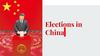 Elections in China