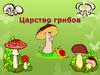 Царство грибов