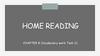 Home reading. Chapter 8