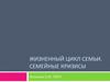 Жизненный цикл семьи. Семейные кризисы