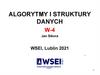 Algorytmy i struktury danych
