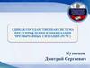 Единая государственная система предупреждения и ликвидации чрезвычайных ситуаций (РСЧС)