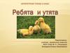 Ребята и утята. Литературное чтение (2 класс)