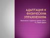 Адаптация к физическим упражнениям