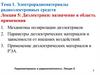 Электрорадиоматериалы радиоэлектронных средств Лекция 5: Диэлектрики: назначение и область применения