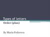 Types of letters