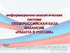 Общероссийская база вакансий «Работа в России». Отделение занятости населения по г. Вологде и Вологодскому району