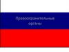Правоохранительные органы