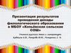 Результаты проведения декады филологического образования в МБОУ «Копьёвская сельская СОШ»