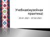 Учебная (музейная практика) на базе виртуальной экспозиции Российского этнографического музея