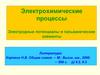 Электрохимические процессы. Электродные потенциалы и гальванические элементы
