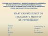 What can we expect on the climate front of St. Petersburg?