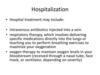 Hospitalization. Госпитализация