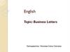 Business Letters