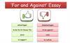 ‘For and Against’ Essay