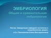 Эмбриология. Общая и сравнительная эмбриология