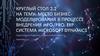 Место бизнес-моделирования в процессе внедрения MFGPRO. ERP система Microsoft Dynamics