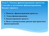 Основы финансирования проектов. Способы и источники финансирования