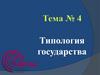 Типология государства