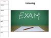 Mock exam listening