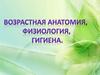 Возрастная анатомия, физиология, гигиена