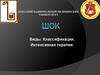 Шок. Виды. Классификация. Интенсивная терапия
