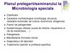 Planul prelegerii/seminarului la Microbiologia speciala
