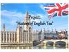 History of English Tea
