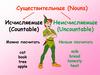 Существительные (Nouns)