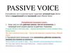 Passive Voice